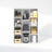 Ebern Designs Reed 11-Cube Reversible Open Shelf Multipurpose Bookcase, Storage Organizer, White