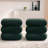 Modern Upholstered Square Swivel-Top Ottoman-1159420082