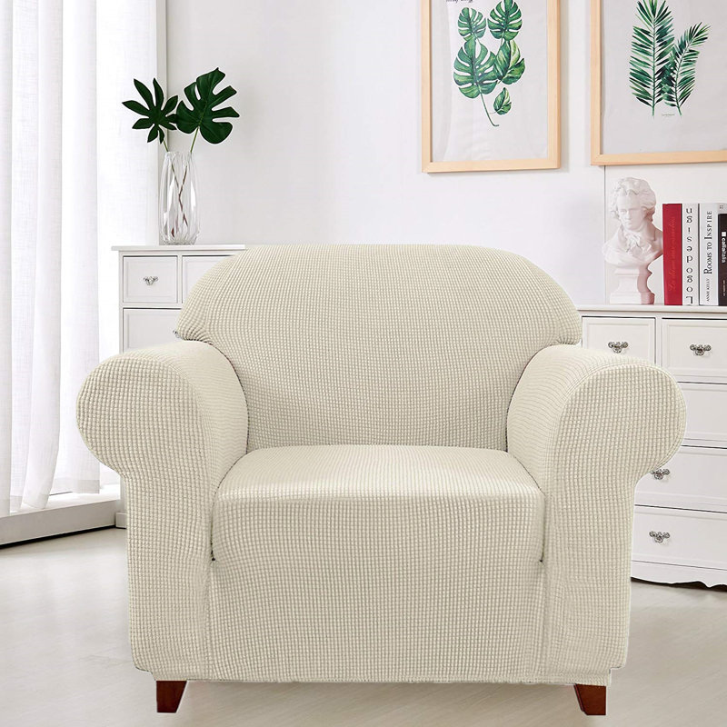 Housse pour fauteuil Elegant, Ivoire