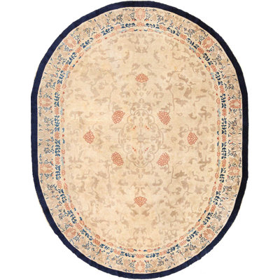 One-of-a-Kind Oval 9' X 11'7" Area Rug