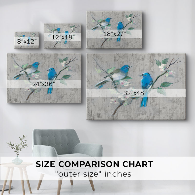 Chanson du printemps I -Galerie enveloppée Cavas, H 12 po x l 18 po
