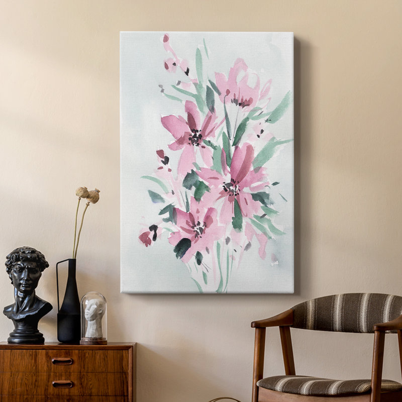 Posy Blooms I - galerie sur mesure, H 18 po x l 12 po
