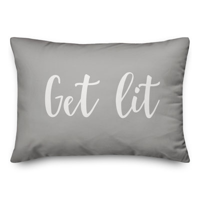  Coussin «Get Lit»