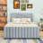 Full Velvet Upholstered Platform Bed with  Trundle-590548416