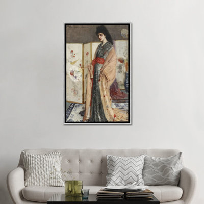 Princesse du pays de la porcelaine - reproduction d'art sur toile encadrée