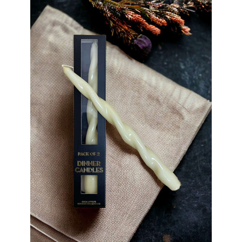 Unscented Taper Candle