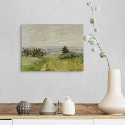" Landscape, Full View Of Argenteuil (Hills Of Sannois), 1872 " by Claude Monet Painting Print