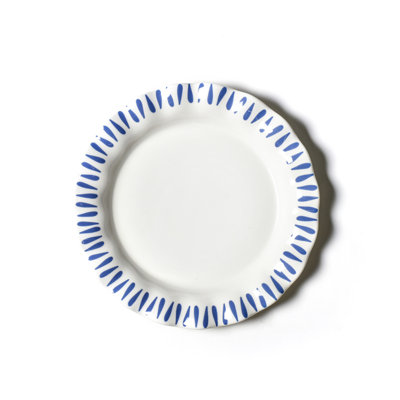 Iris Drop Ruffle 11" Dinner Plate