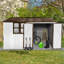 Remise de jardin en métal 10 pi-119665022