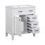 Armoire de salle de bain avec tiroirs-1068707670