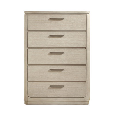 Modern Storage Chest with 5 Drawers Bedroom Furniture 1pc Tall Dresser