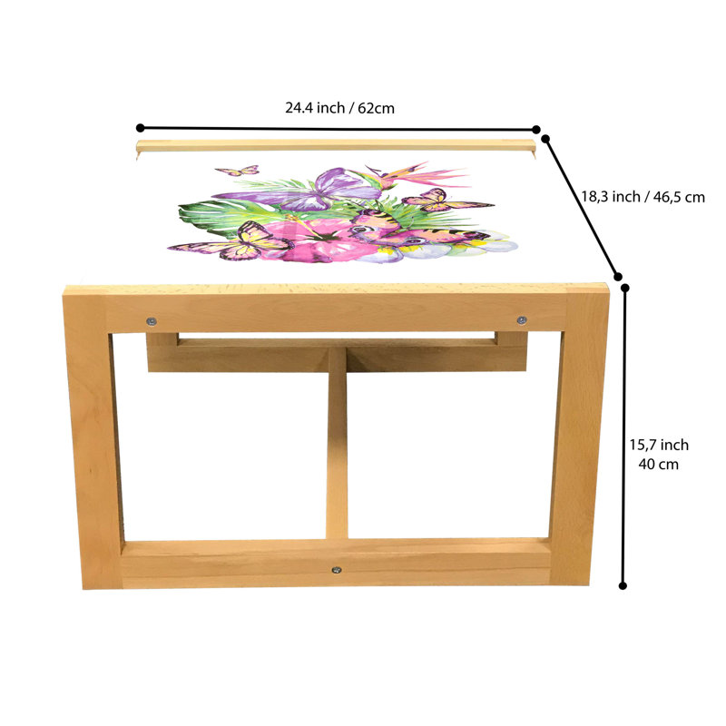 Jakobsen Sled Coffee Table, 62cm H x 46cm W x 40cm D