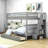 Dimani Kids Full Over Full Bunk Bed with Drawers-630711604