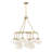 Debraann Chandelier in Natural Brass-1195666414