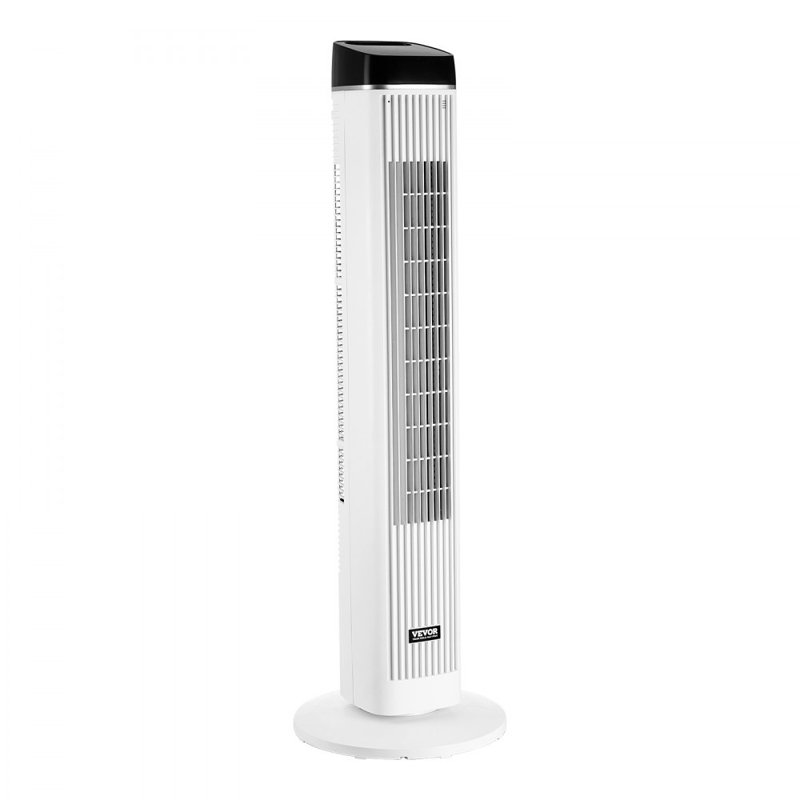 Tower Fan, 22 ft/s Velocity Quiet Floor Fan, 70° Oscillating Fans for Indoors with 3 Speeds, 4 Modes, 12H Timer, Portable Standing Bladeless Fan with Remote Control for Bedroom, Office, Home