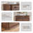 6 Drawers Dresser For Bedroom, 45" Tall Dresser With Curved Profile Design, Wood Fluted Chest Of Drawer, Modern Drawer Storage Organizer For Bedroom, Living Room, Entryway-1165991006