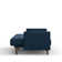 81.5" Amber-Square Arm Sleeper Sofa With 8-Button Tufting In MCM Vintage Design