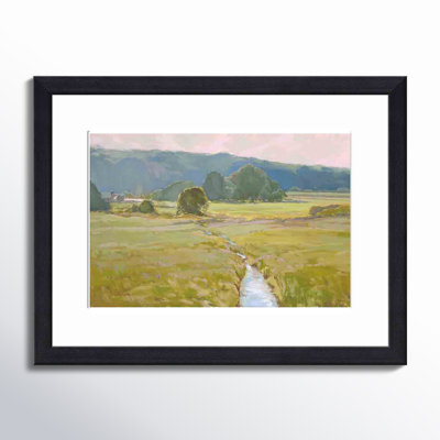 Summer Pasture II Painting by Stephen Calcasola
