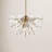 Iden 6 - Light Brass Novelty Pendant