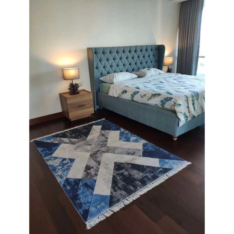 Tapis Masanao avec envers antidérapant, Tapis de couloir 5 pi 11 po x 13 pi 1 po