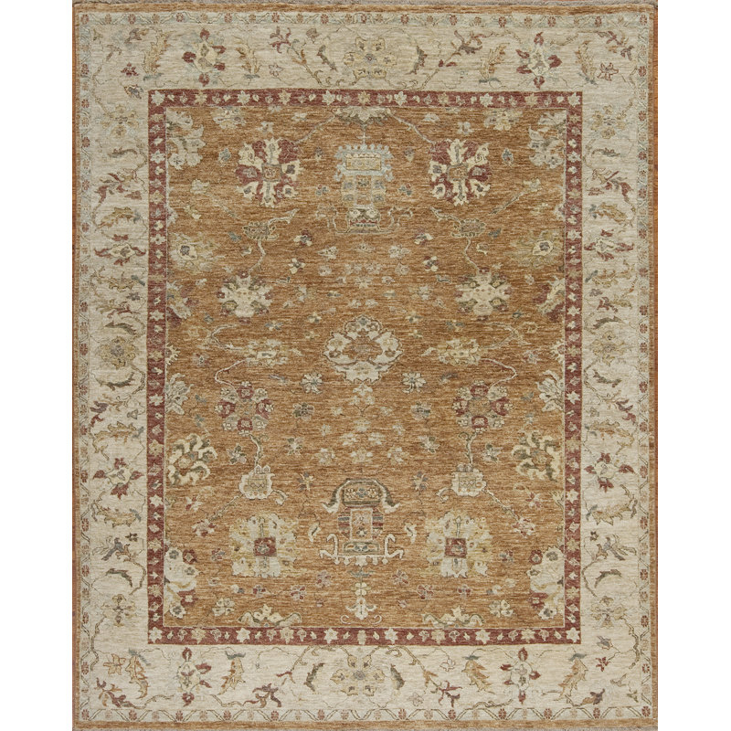 Essence Hand Knotted Wool Area Rug, Rectangle 12' x 15'