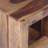 Solid Wood Floor Shelf End Table with Storage