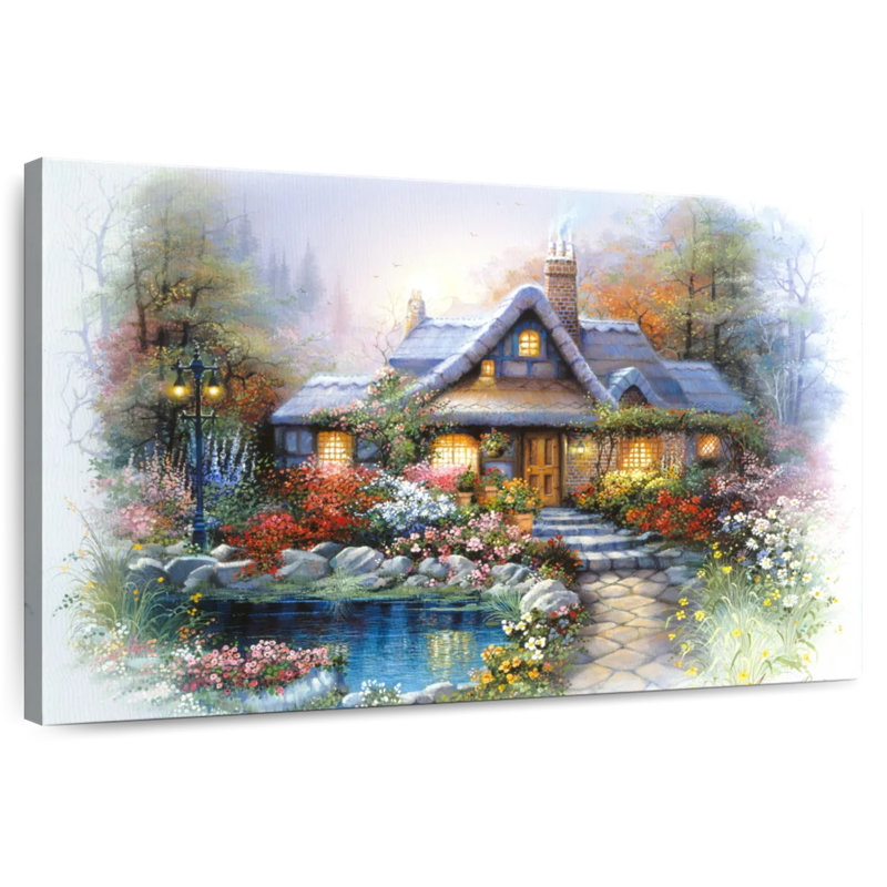 Lilie Cottage II, H 16 po x l 24 po