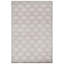 Tapis géométrique ivoire / gris clair Ammundsen-772129855