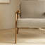 Fauteuil d'appoint moderne brésilien Modern - Harvest Natural, Nozes