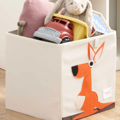 3 Sprouts Fabric Toy Box