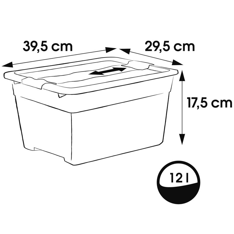 Keeeper Plastic Decorative Bin