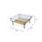 Glass Top Single Coffee Table
