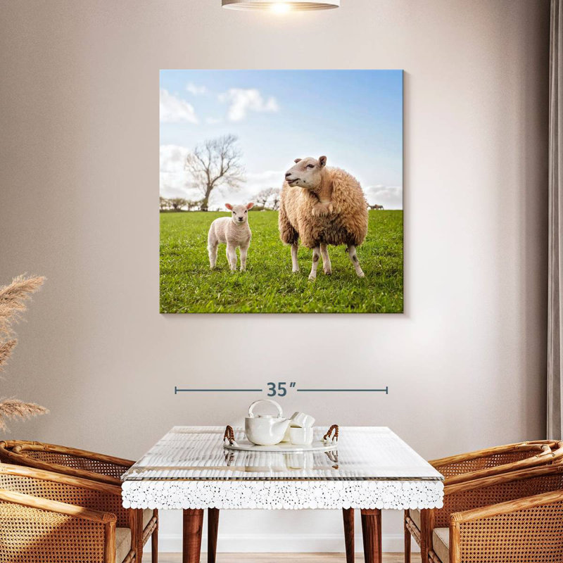 Crowle Sheep And Lamb
