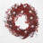 berry wreath - 32"x32" art on canvas