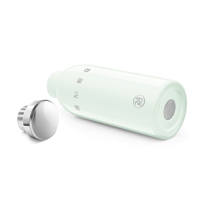 Smeg X 24 bouteilles Clima 500 ml, Vert pastel