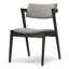 Chaise d'appoint rembourrée Keeler-224535269