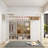 Loft Bed With Cabinet, Open Wardrobe And Bookcase-2035024160-2035024162