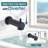 Faucet Shower Trim Kit With 9-Setting Rain Head (Valve/Cartridge Not Included)-118162813
