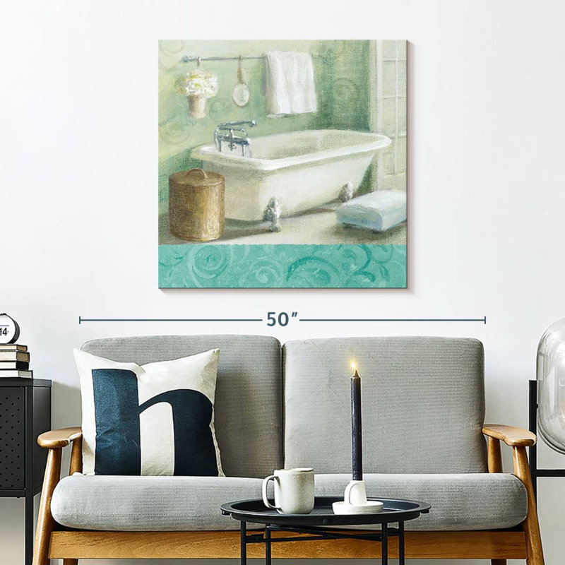Lilie Refresh Bath Border I, 30'' H x 30'' W
