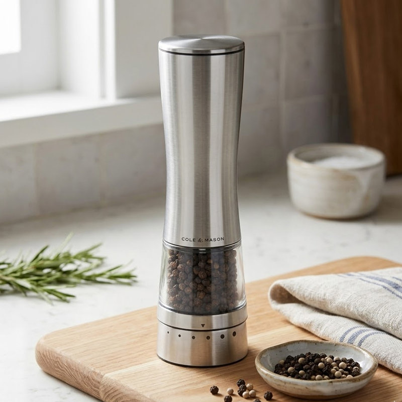 Brand No Power Source Required / Manual Salt & Pepper Mill Set