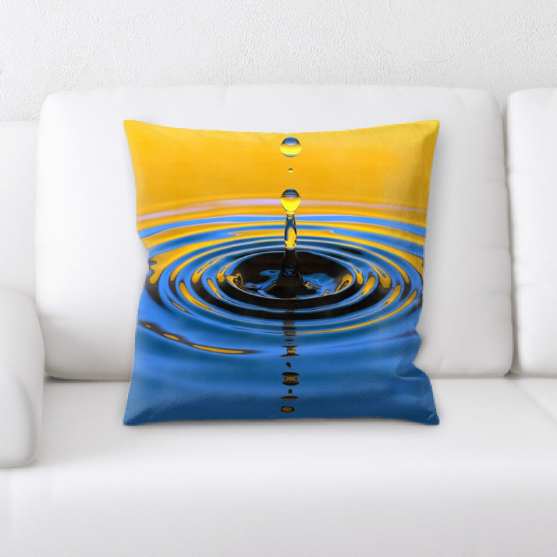 Coussin décoratif à l’eau