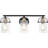 Emerson 3-Light Matte Black Vanity Light
