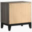 Table de chevet 2 tiroirs Grey Oak
