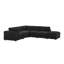 Canapé modulaire de coin avec repose-pieds 108,5 po Arregui-970985121