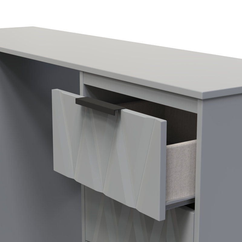 Besmir Dressing Table, Dusk Grey