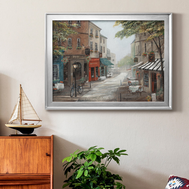 Rue's Bakery, Argent argent, H 26,5 po x l 36,5 po x P 1 po