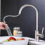 Robinet de cuisine extractible à poignée simple