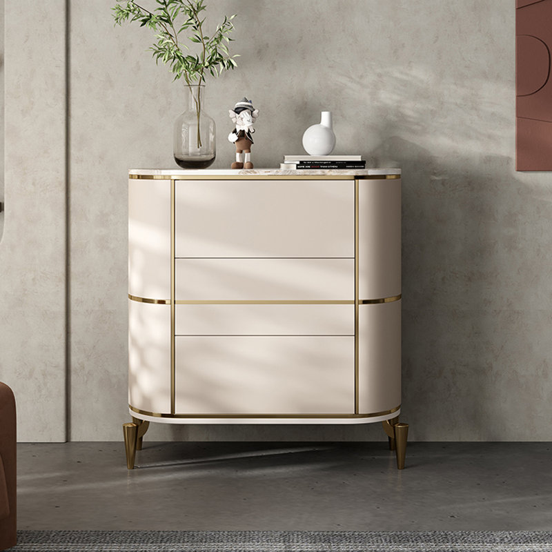 Modern light luxury entrance storage cabinet