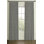 Wakefield Ticking Stripe Curtain in Dark Blue