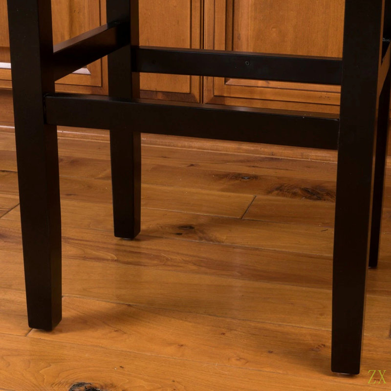 Tabouret de comptoir 30 po sans dossier en similicuir 30 po (ensemble de 2)